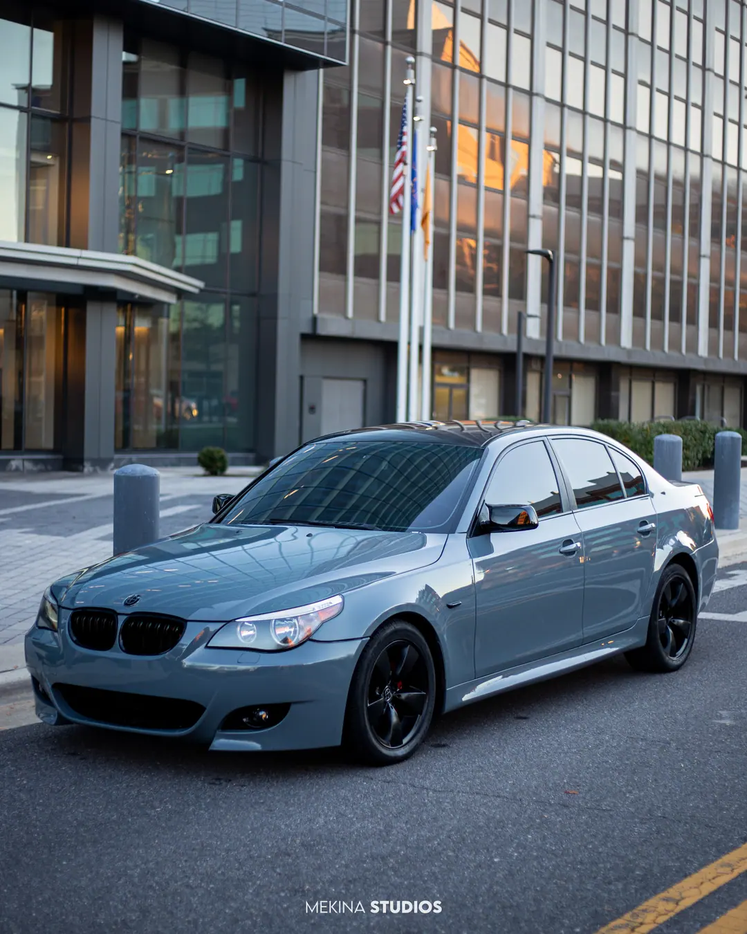 2006 BMW 525i — Wrap in Amazon Grey