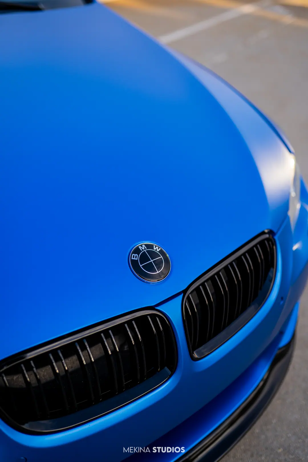 2011 BMW 335 — Wrap in Satin Perfect Blue — frame 4