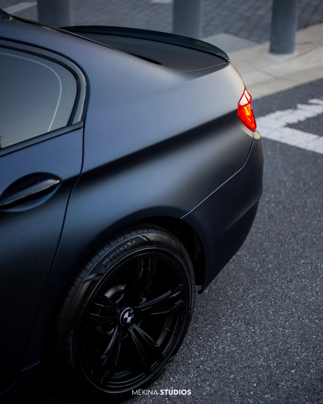2012 BMW 535 — Wrap in Boysenberry Black — frame 3