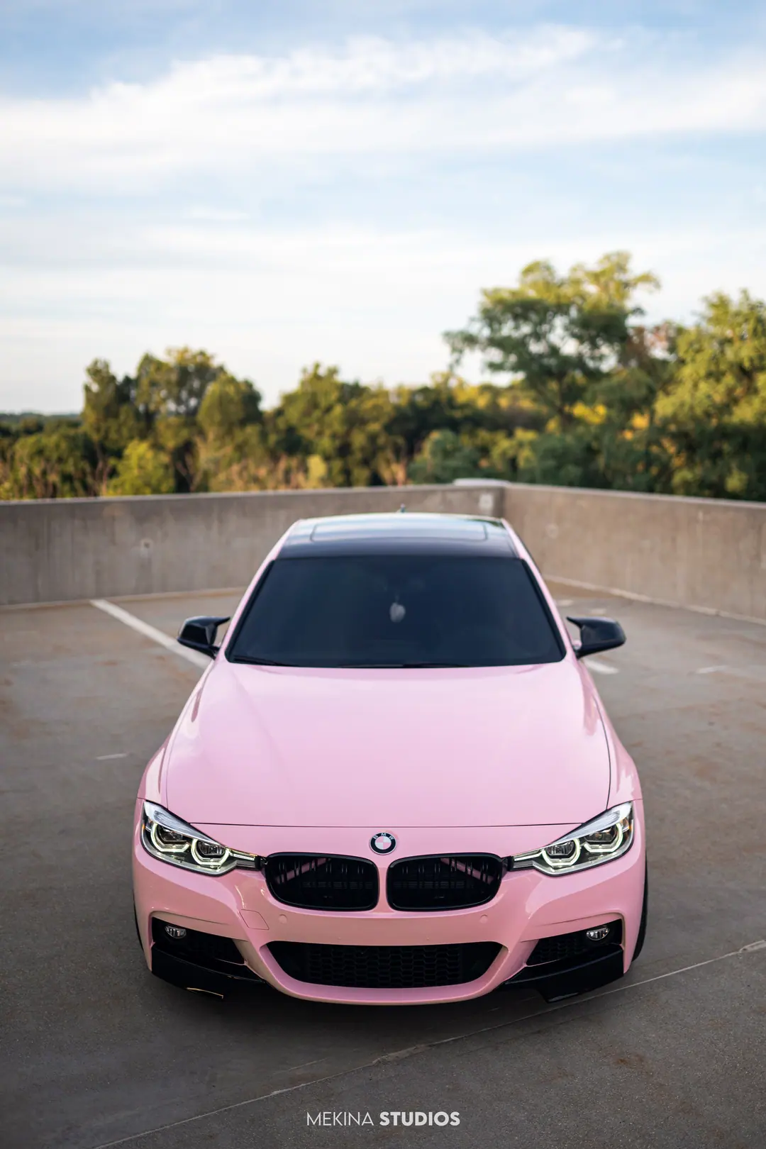 2018 BMW 340i — Wrap in High Gloss Baby Pink