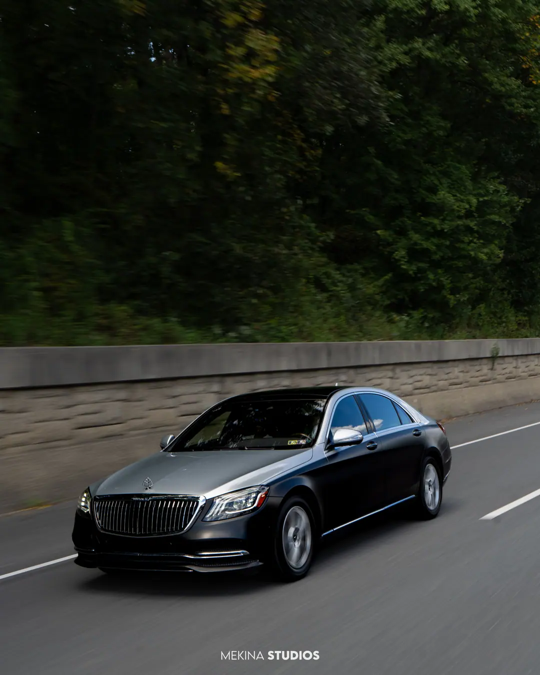 2018 Mercedes-Benz Maybach S-Class — Wrap in Satin Black — frame 2
