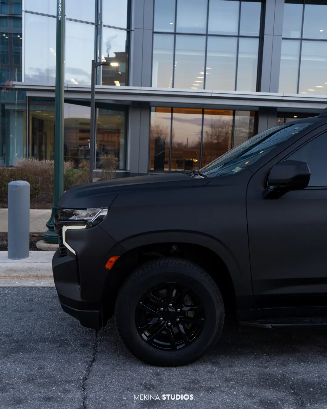 2021 Chevrolet Tahoe — Wrap in Dead Matte Black