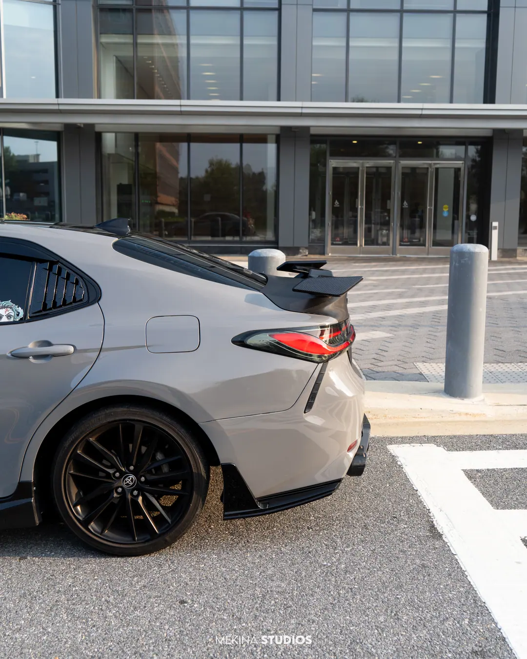 2022 Toyota Camry XSE — Wrap in High Gloss Nardo Grey — frame 3