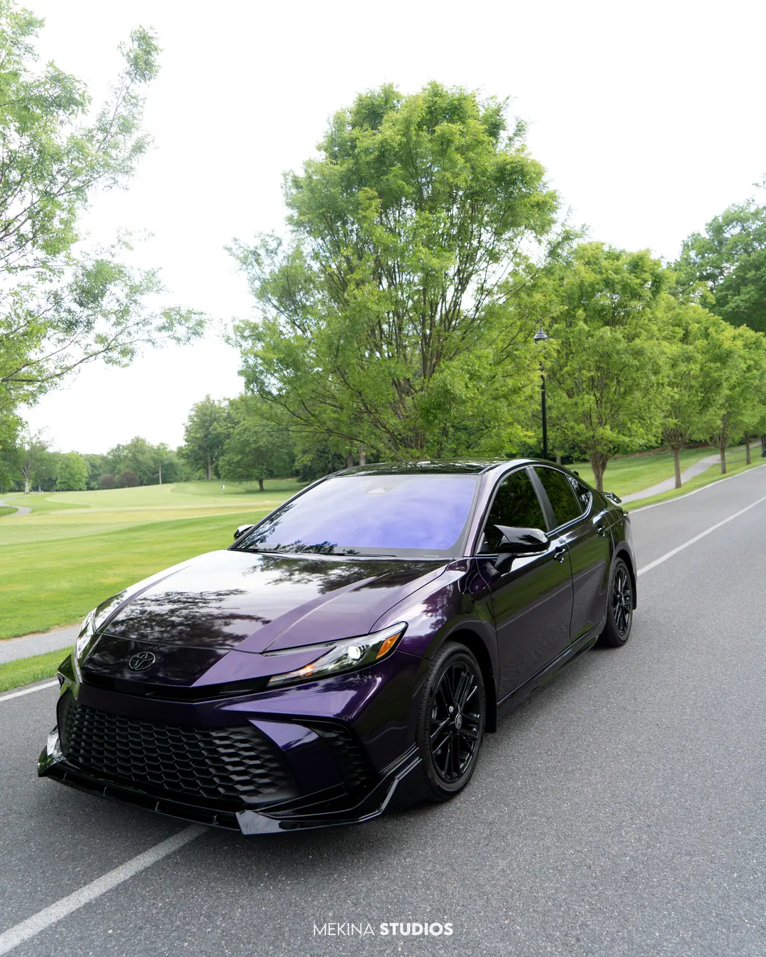 2026 Toyota Camry — Wrap in Midnight Purple