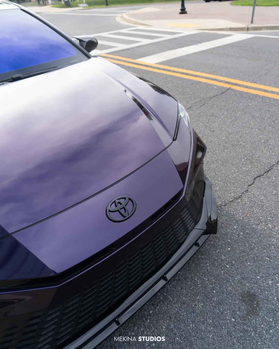 2026 Toyota Camry — Wrap in Midnight Purple — frame 4